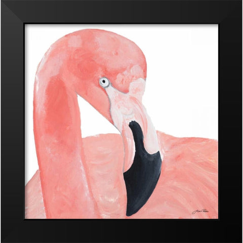 Pink Party of Four II Black Modern Wood Framed Art Print by Ritter, Gina