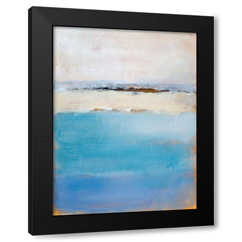 Sea Dreams Black Modern Wood Framed Art Print with Double Matting by Loreth, Lanie