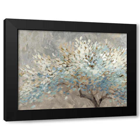 A Thousand Silver Lifetimes Black Modern Wood Framed Art Print by Loreth, Lanie