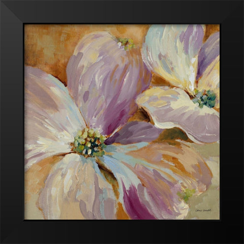 Flower Song I Black Modern Wood Framed Art Print by Loreth, Lanie