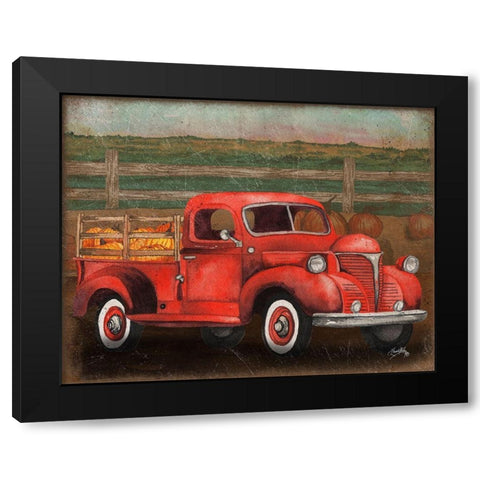 Truck Harvest III Black Modern Wood Framed Art Print by Medley, Elizabeth