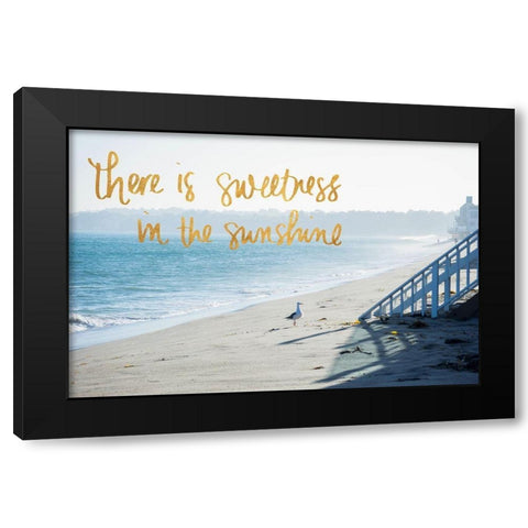 Sweetness in the Sunshine Black Modern Wood Framed Art Print by Stewart, Wil