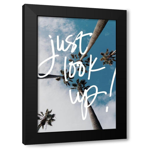 Fabulous Life At The Beach Black Modern Wood Framed Art Print by Stewart, Wil