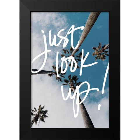 Fabulous Life At The Beach Black Modern Wood Framed Art Print by Stewart, Wil
