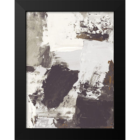 Evening Coast Black Modern Wood Framed Art Print by Loreth, Lanie