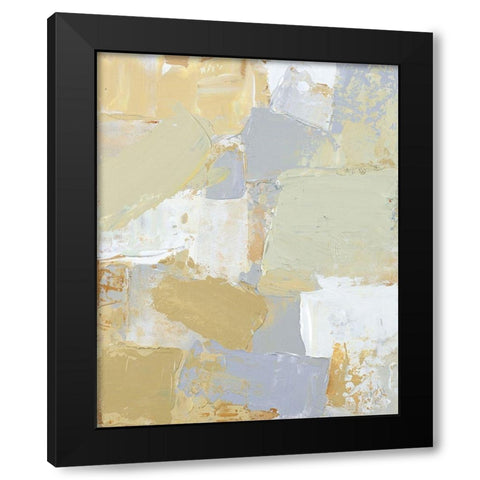 Beachside Black Modern Wood Framed Art Print by Loreth, Lanie