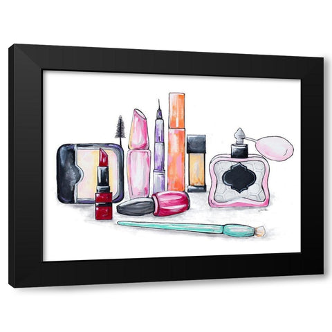 The Essentials Black Modern Wood Framed Art Print with Double Matting by Ritter, Gina