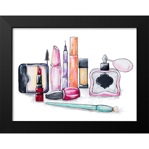 The Essentials Black Modern Wood Framed Art Print by Ritter, Gina