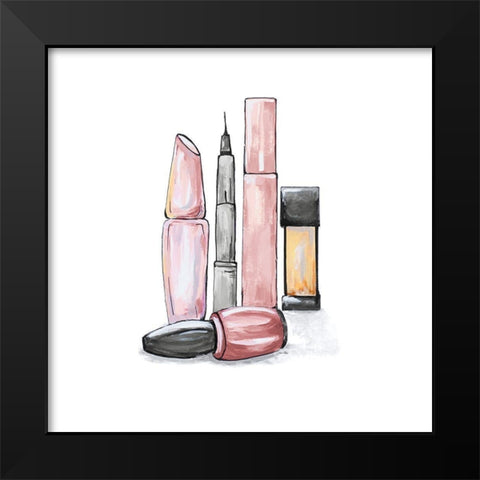 Getting Ready II Black Modern Wood Framed Art Print by Ritter, Gina