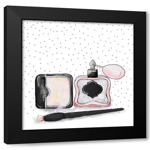 Getting Ready I Black Modern Wood Framed Art Print with Double Matting by Ritter, Gina