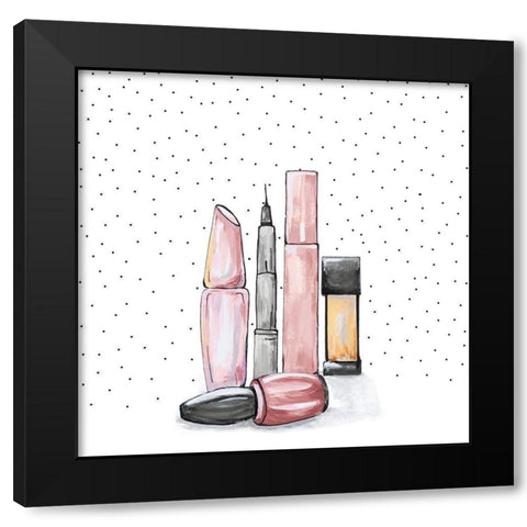 Getting Ready II Black Modern Wood Framed Art Print by Ritter, Gina