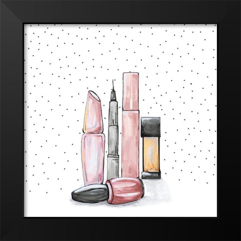 Getting Ready II Black Modern Wood Framed Art Print by Ritter, Gina
