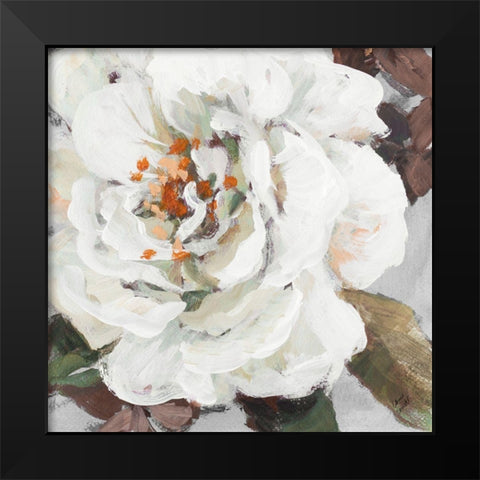 Fair Garden Square I Black Modern Wood Framed Art Print by Loreth, Lanie