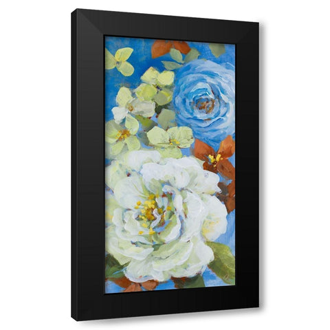Abundant Garden I Black Modern Wood Framed Art Print with Double Matting by Loreth, Lanie