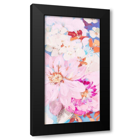 Abundant Garden Pastel II Black Modern Wood Framed Art Print by Loreth, Lanie