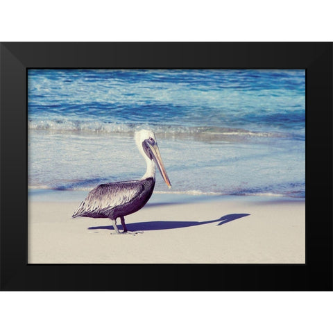 My Shadow Black Modern Wood Framed Art Print by Mansfield, Kathy