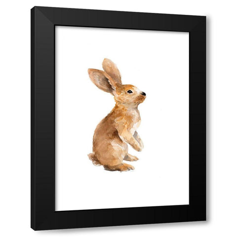 Meadow Buddy I Black Modern Wood Framed Art Print with Double Matting by Loreth, Lanie