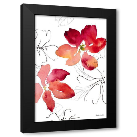 Into Summer I Black Modern Wood Framed Art Print by Loreth, Lanie