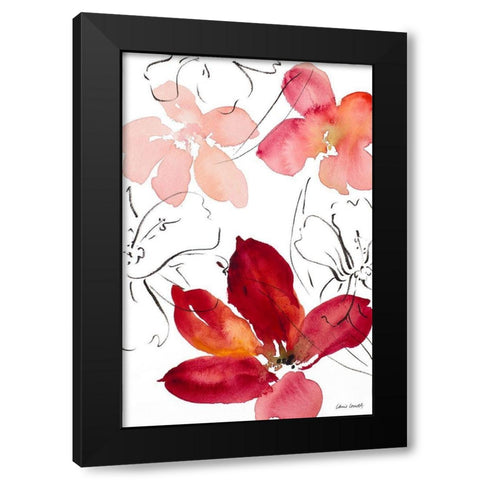 Into Summer II Black Modern Wood Framed Art Print with Double Matting by Loreth, Lanie