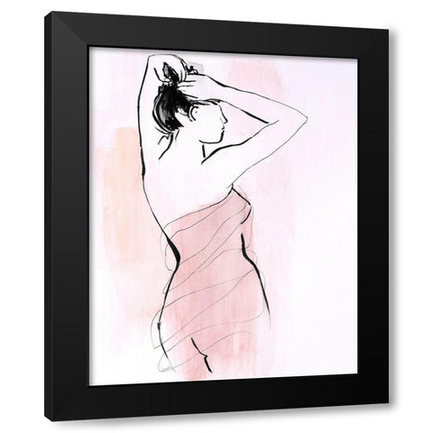 Getting Ready I Black Modern Wood Framed Art Print with Double Matting by Loreth, Lanie
