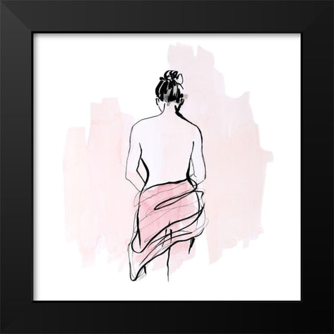 Thoughtful Moment I Black Modern Wood Framed Art Print by Loreth, Lanie