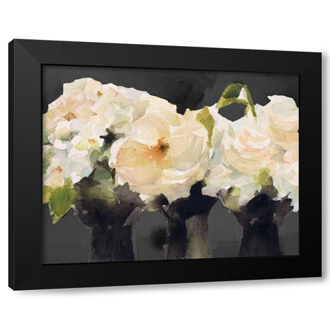 From the Greenhouse at Night Black Modern Wood Framed Art Print by Loreth, Lanie