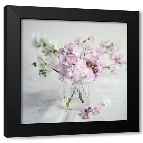Fresh Awakening I Black Modern Wood Framed Art Print with Double Matting by Gardner, Sarah