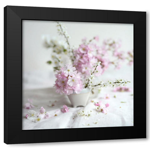 Fresh Awakenings II Black Modern Wood Framed Art Print by Gardner, Sarah