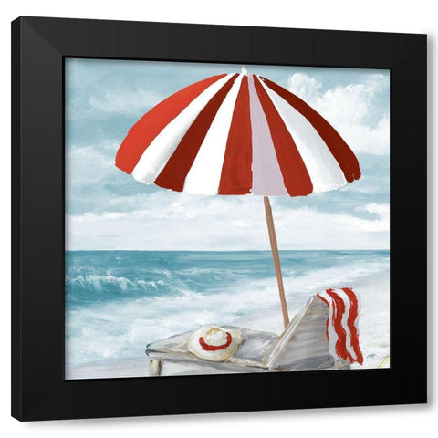 Fun Time IV Black Modern Wood Framed Art Print with Double Matting by DeRice, Julie