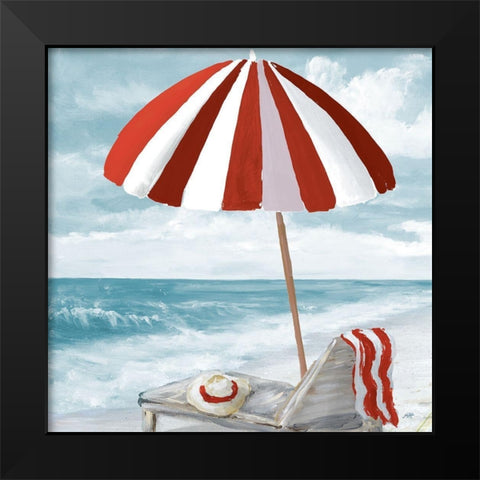 Fun Time IV Black Modern Wood Framed Art Print by DeRice, Julie