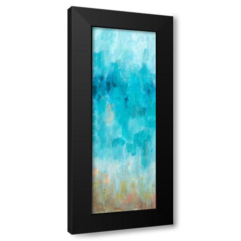 Beach Gaze Panel I Black Modern Wood Framed Art Print with Double Matting by Hewitt, L.