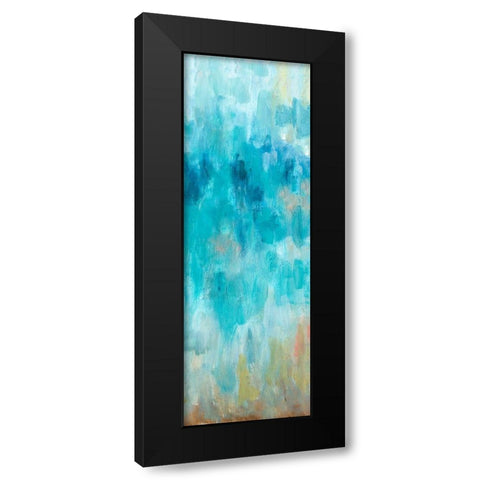 Beach Gaze Panel III Black Modern Wood Framed Art Print with Double Matting by Hewitt, L.