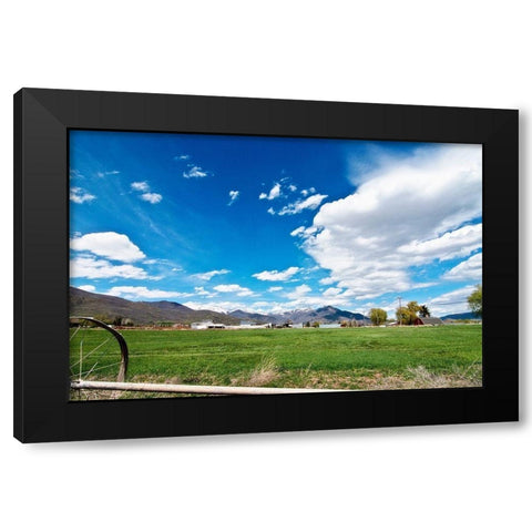 Life by the Mountains I Black Modern Wood Framed Art Print by Nawrocke, Bruce