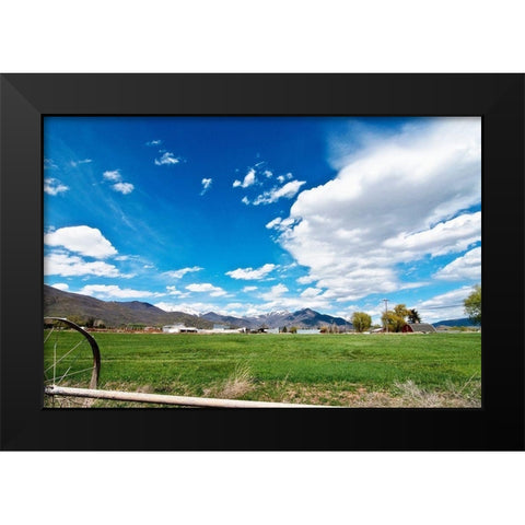 Life by the Mountains I Black Modern Wood Framed Art Print by Nawrocke, Bruce
