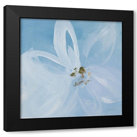 Out of the Blue I Black Modern Wood Framed Art Print by Loreth, Lanie