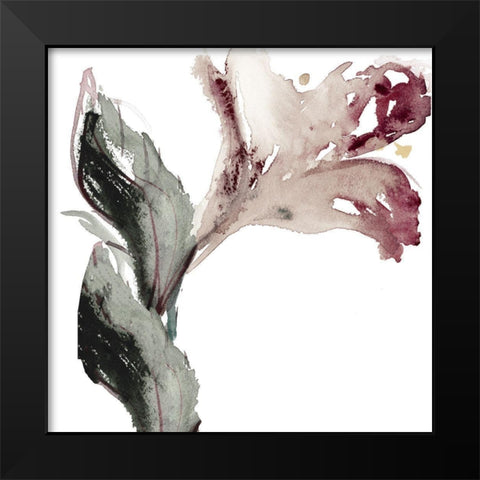 Muted Blooms I Black Modern Wood Framed Art Print by Loreth, Lanie