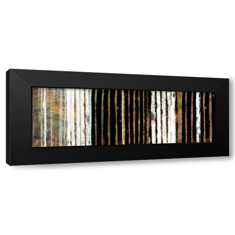 Vertical Horizon I Black Modern Wood Framed Art Print by Meneely, Dan