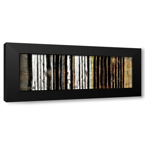 Vertical Horizon II Black Modern Wood Framed Art Print by Meneely, Dan