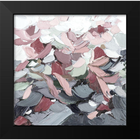 Moody Internodes Black Modern Wood Framed Art Print by Coolick, Ann Marie