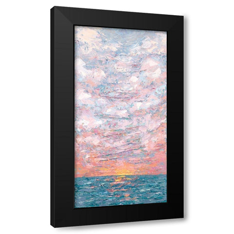 Sunset Rise Black Modern Wood Framed Art Print with Double Matting by Coolick, Ann Marie