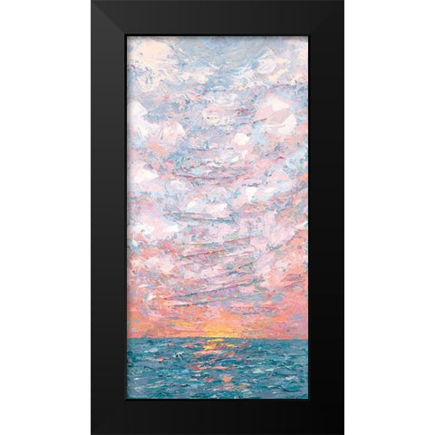 Sunset Rise Black Modern Wood Framed Art Print by Coolick, Ann Marie
