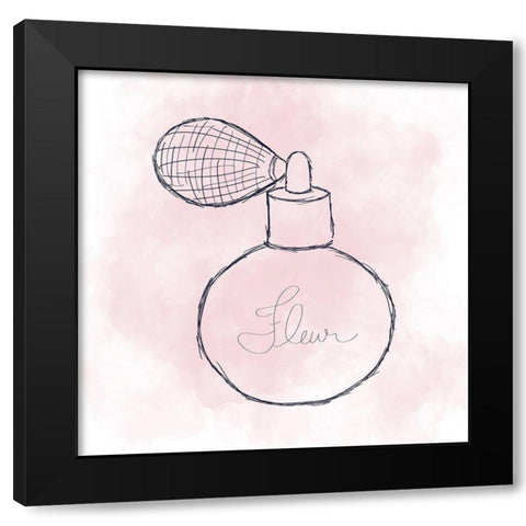French Perfume I Black Modern Wood Framed Art Print by Navas, Emily