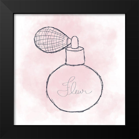 French Perfume I Black Modern Wood Framed Art Print by Navas, Emily