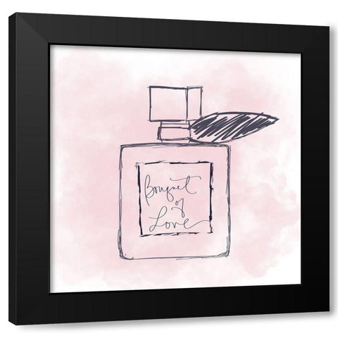 French Perfume II Black Modern Wood Framed Art Print by Navas, Emily