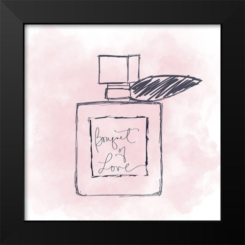French Perfume II Black Modern Wood Framed Art Print by Navas, Emily