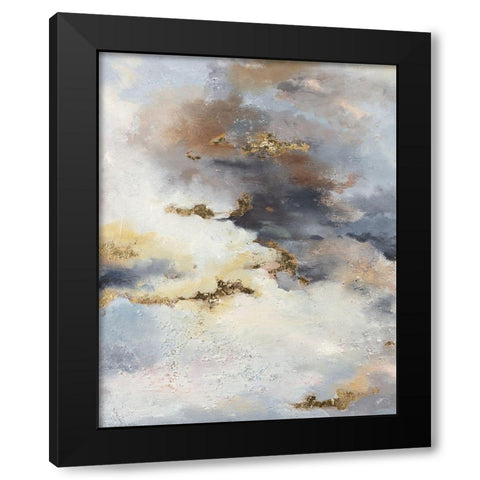 A Light in the Dark (vertical) Black Modern Wood Framed Art Print by Pinto, Patricia