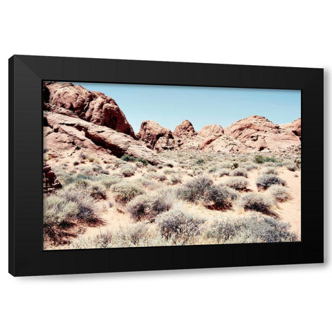 Western Views I Black Modern Wood Framed Art Print by ODell, Debbie