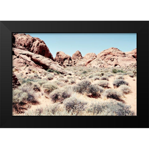 Western Views I Black Modern Wood Framed Art Print by ODell, Debbie