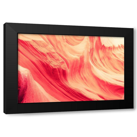 Solemn Movements I Black Modern Wood Framed Art Print by ODell, Debbie