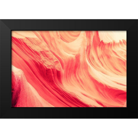 Solemn Movements I Black Modern Wood Framed Art Print by ODell, Debbie